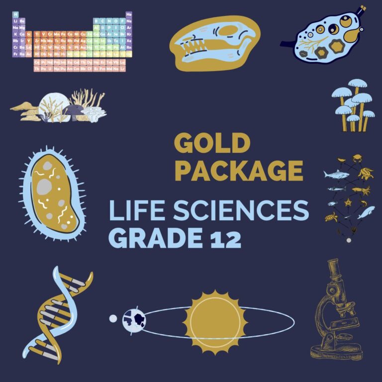 Life Sciences Grade 12 – Gold Package